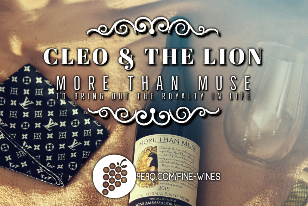 Cleo & the Lion from the More Than Muse collection at Wine of the Month Club